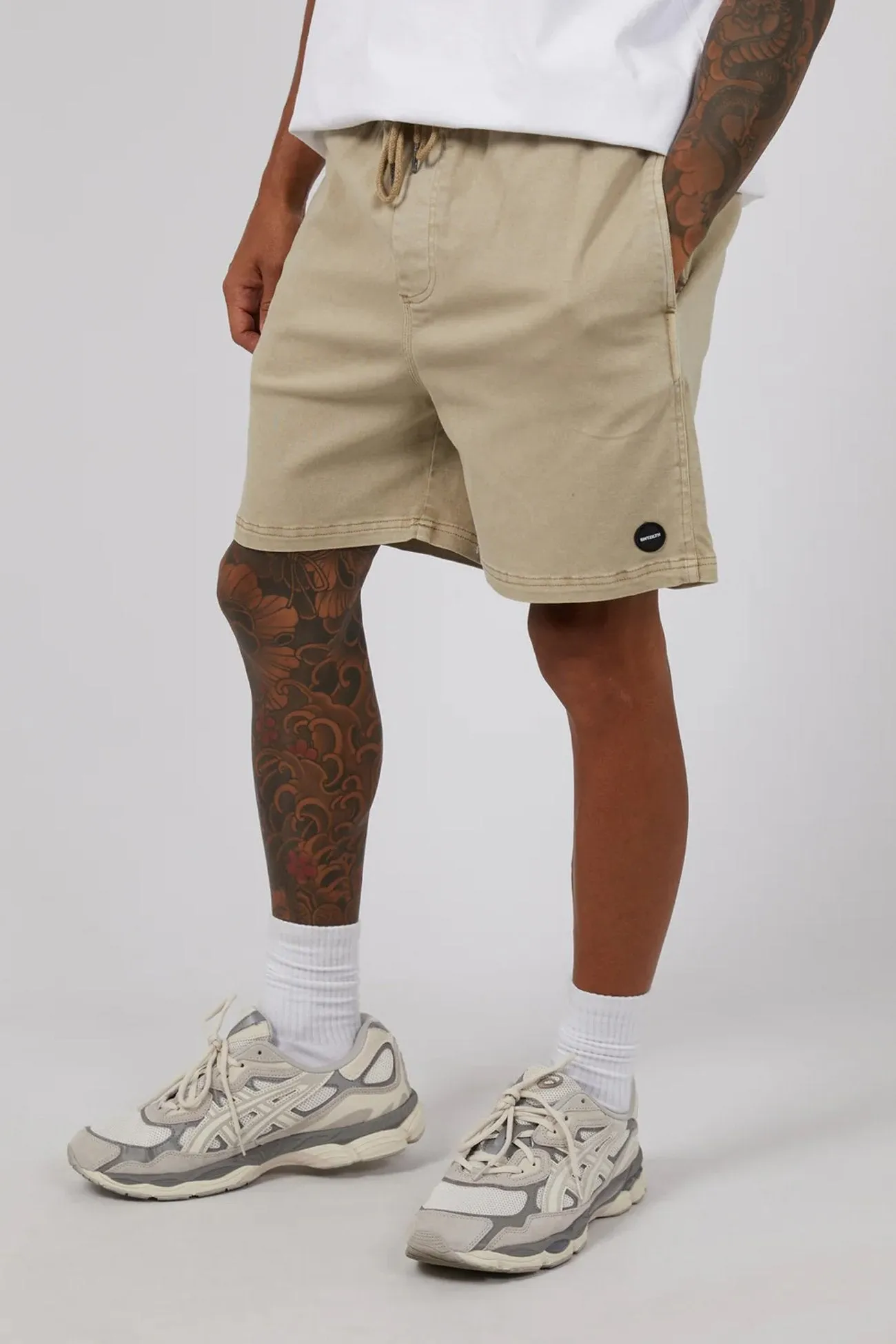 17" Twill Jogger Sand Flame Retardant Coating Ventilated Back Panels