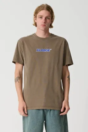 91 Key Italic OG Short Sleeve Tee Pigment Coffee UVProtectionFinish Minimal Comfort