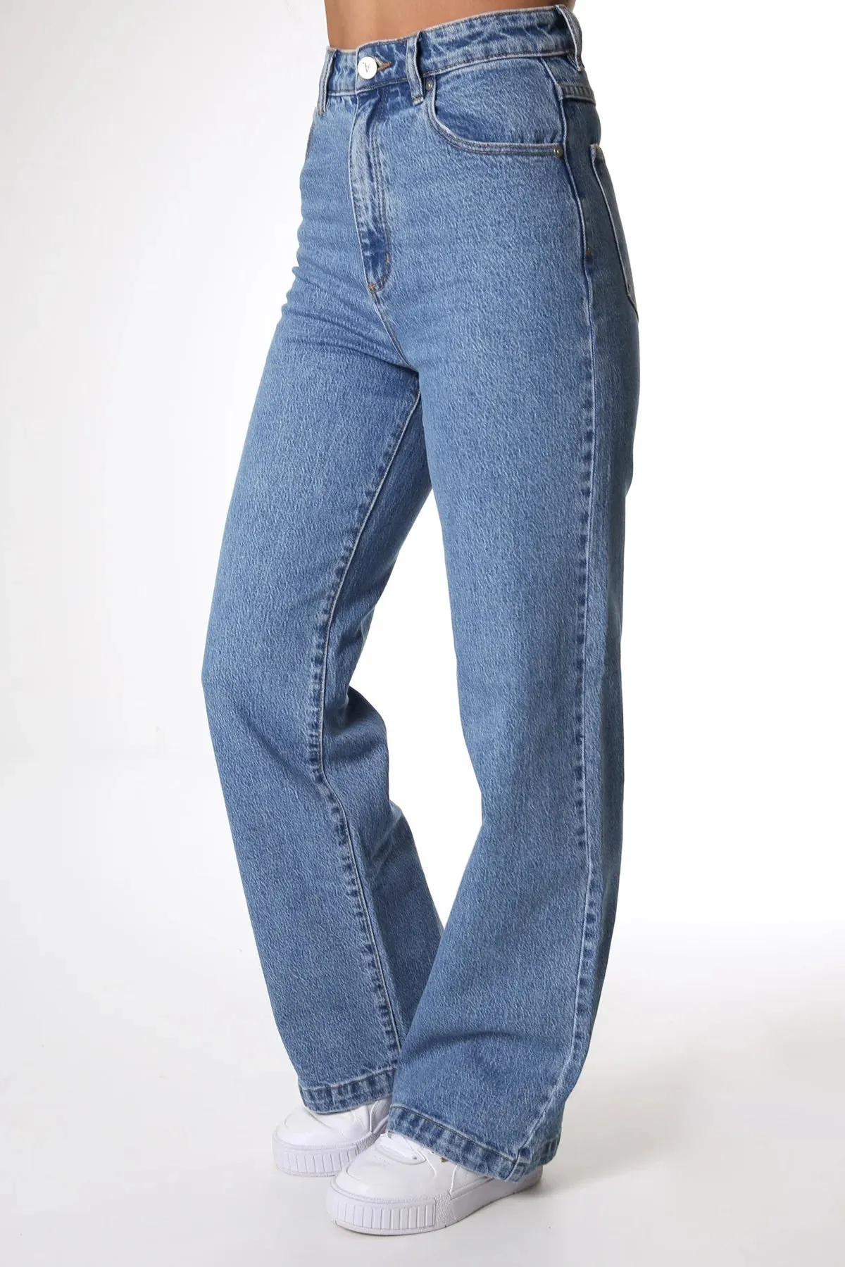 Garment Dyed Technique City Life Style A 94 High & Wide Jean Debbie