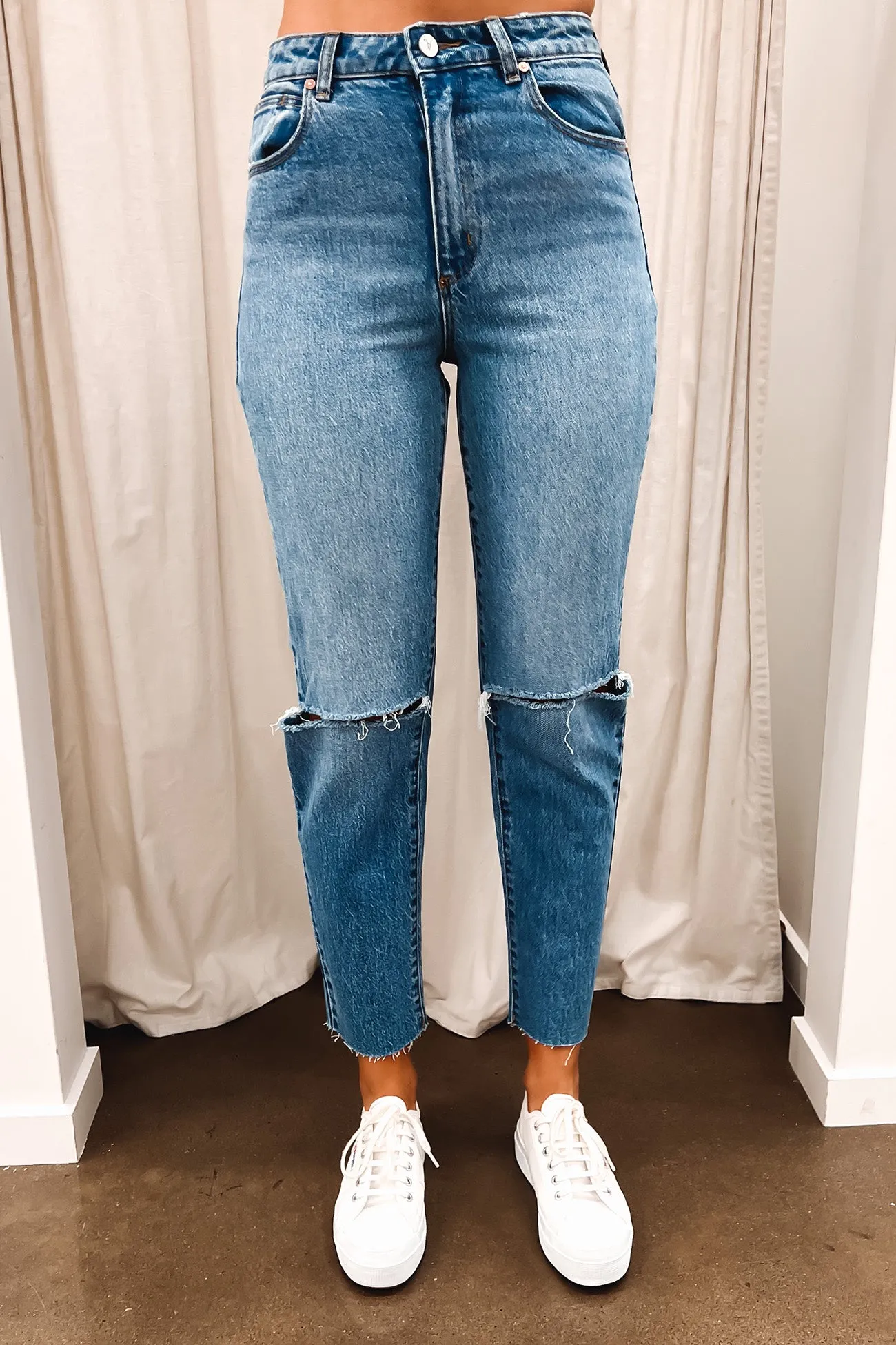 A 94 High Slim Jean Mila Organic Rip Cool Outfitters Daily Style