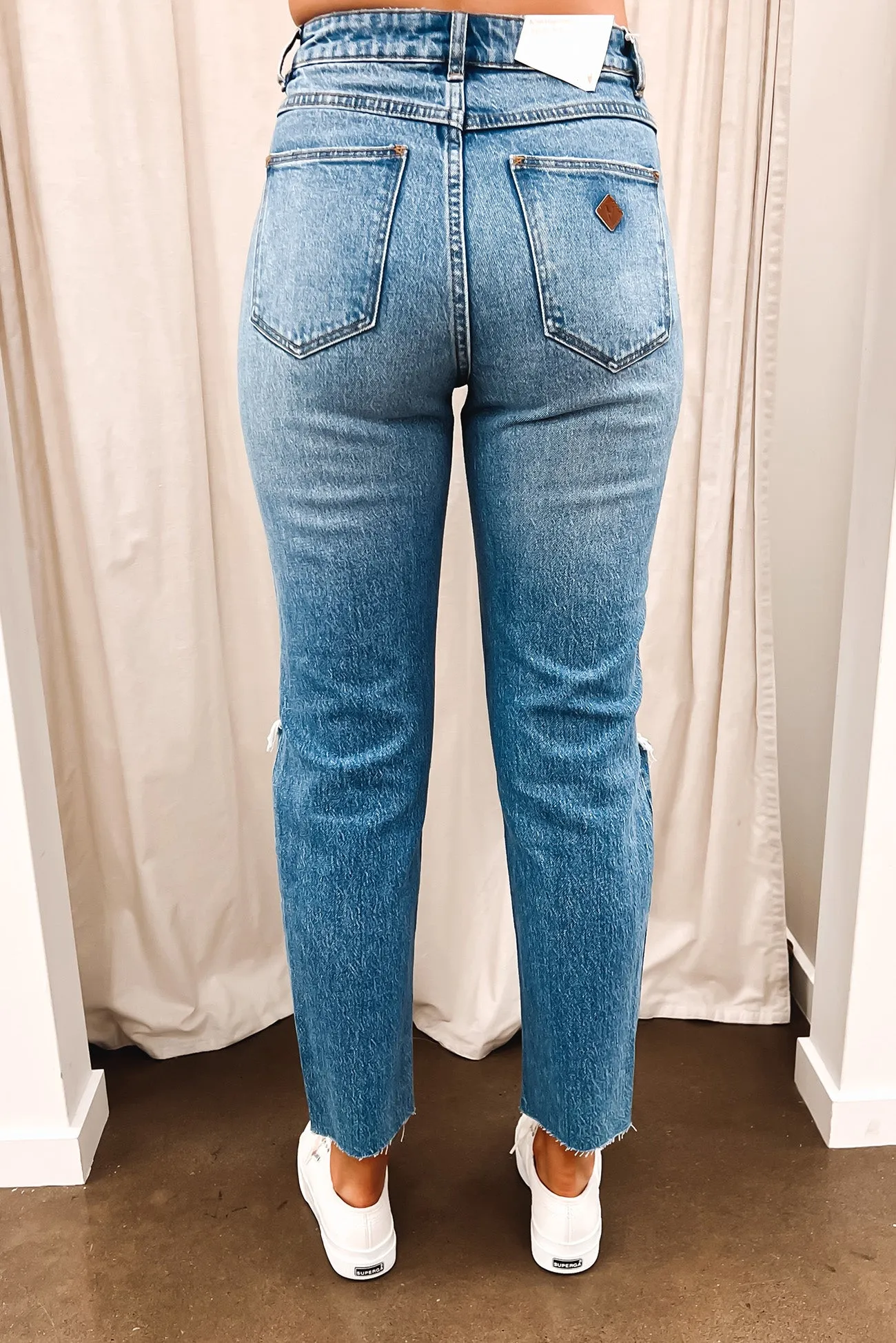 A 94 High Slim Jean Mila Organic Rip Daily Style Winter Warmth Minimalist Style Picnic Style