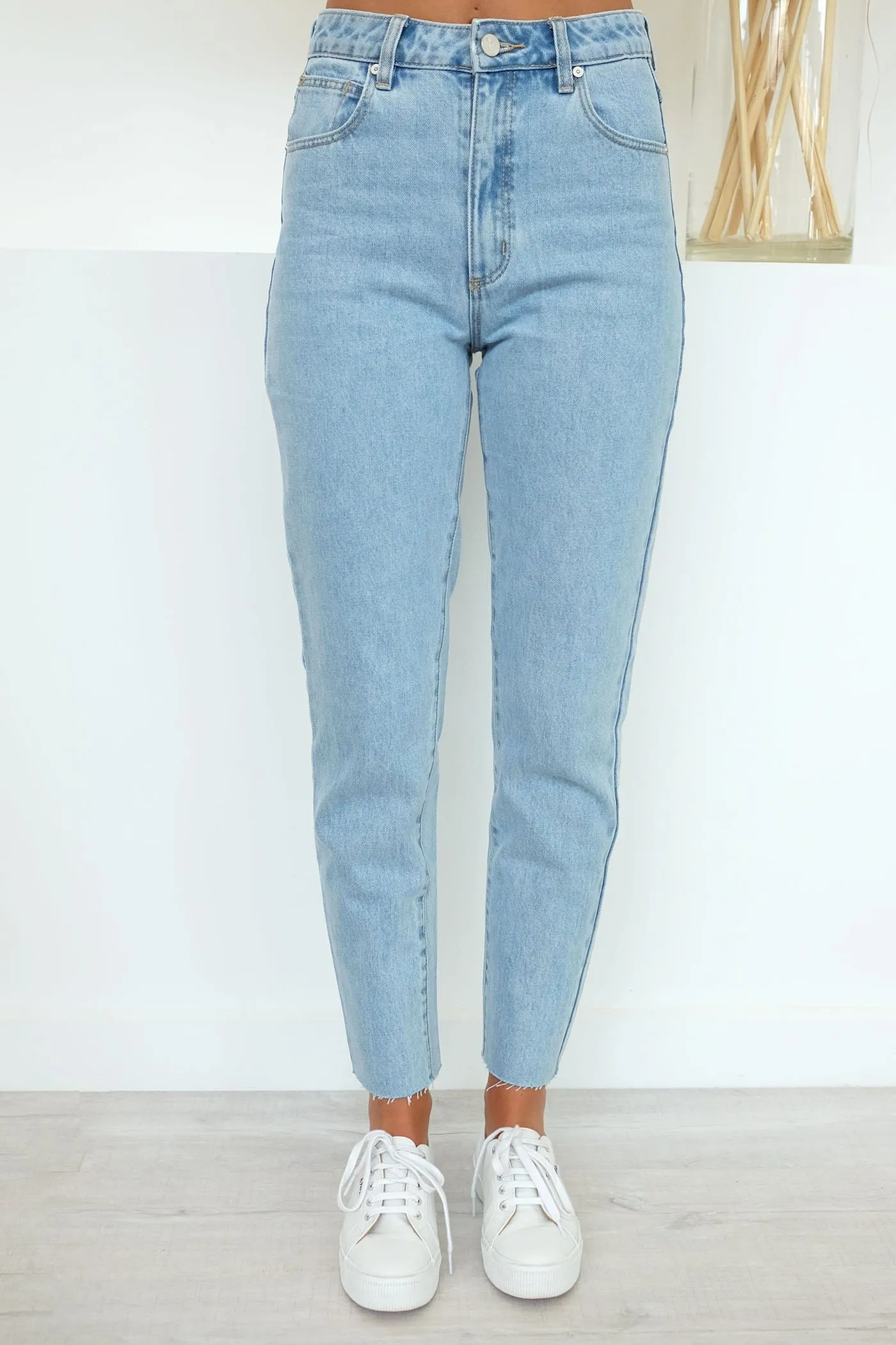Cool And Clean A 94 High Slim Jean Walk Away