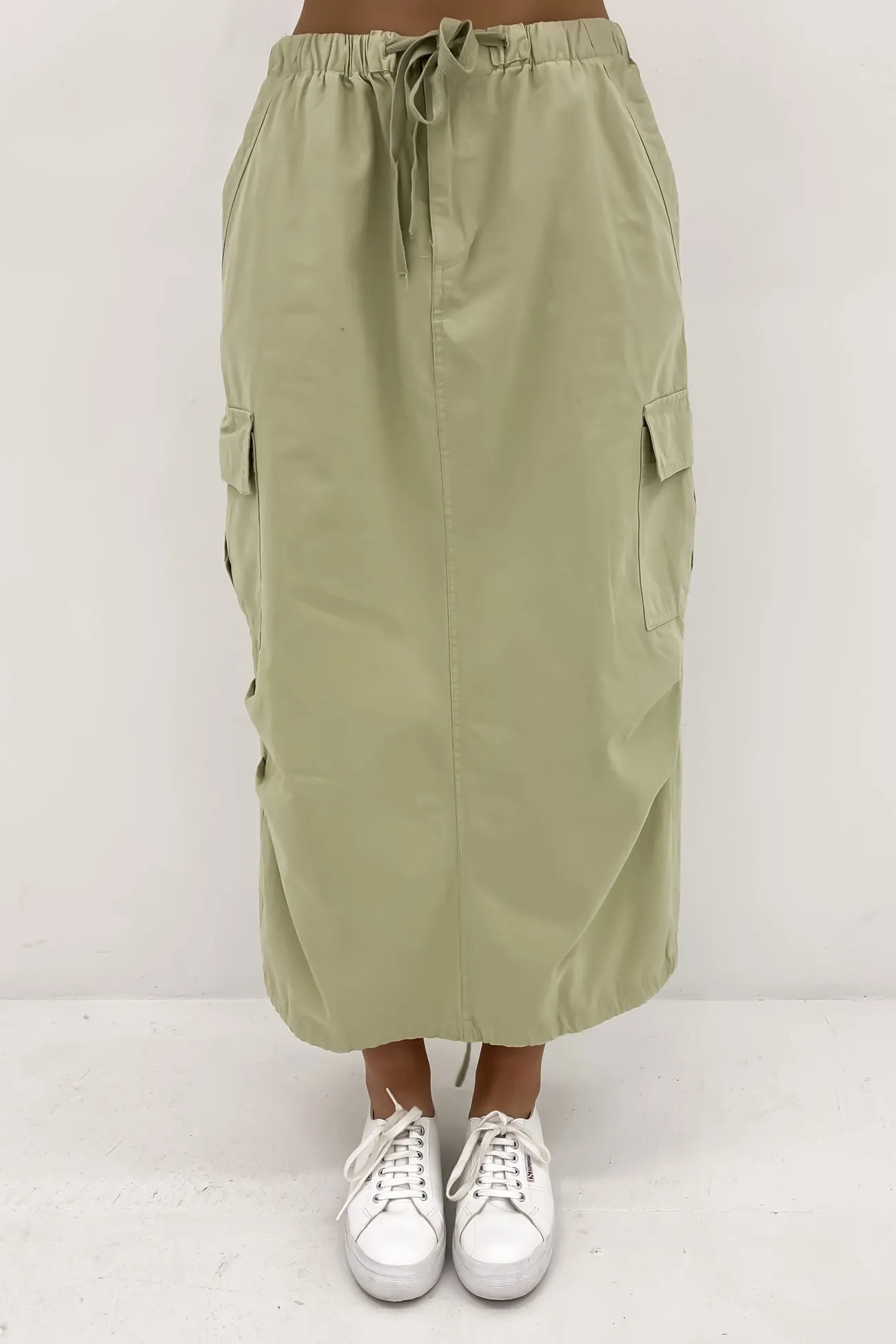 Utility Skirt Sage Exclusive Drop Modern Design