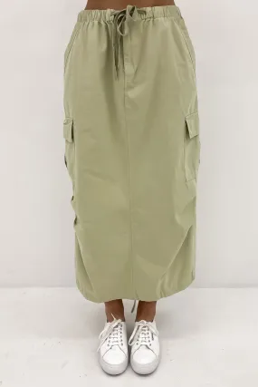 Utility Skirt Sage Exclusive Drop Modern Design