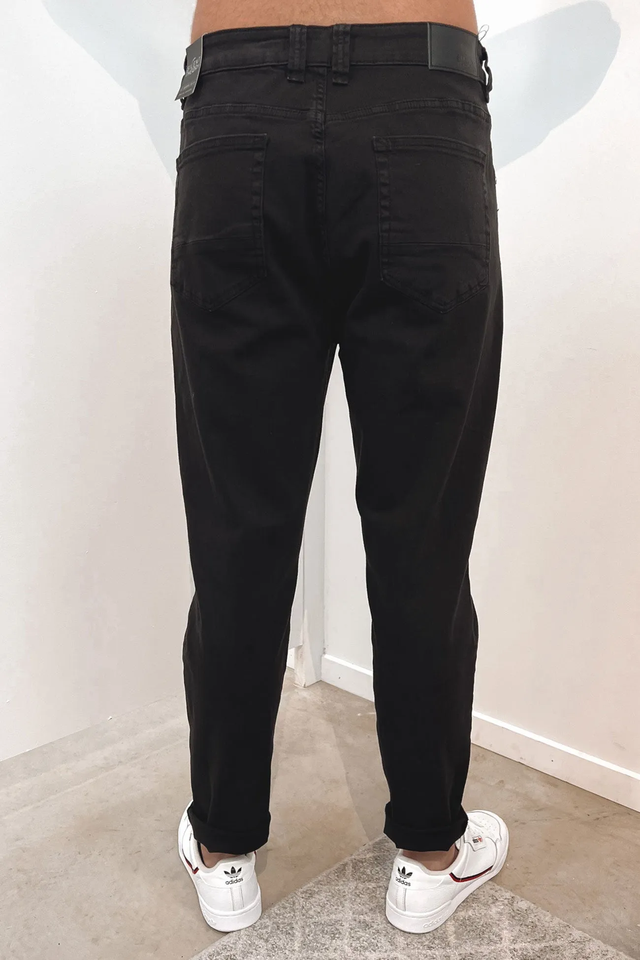 Gym Ready Slim Teen Outfit A2 Soho Jean Washed Black