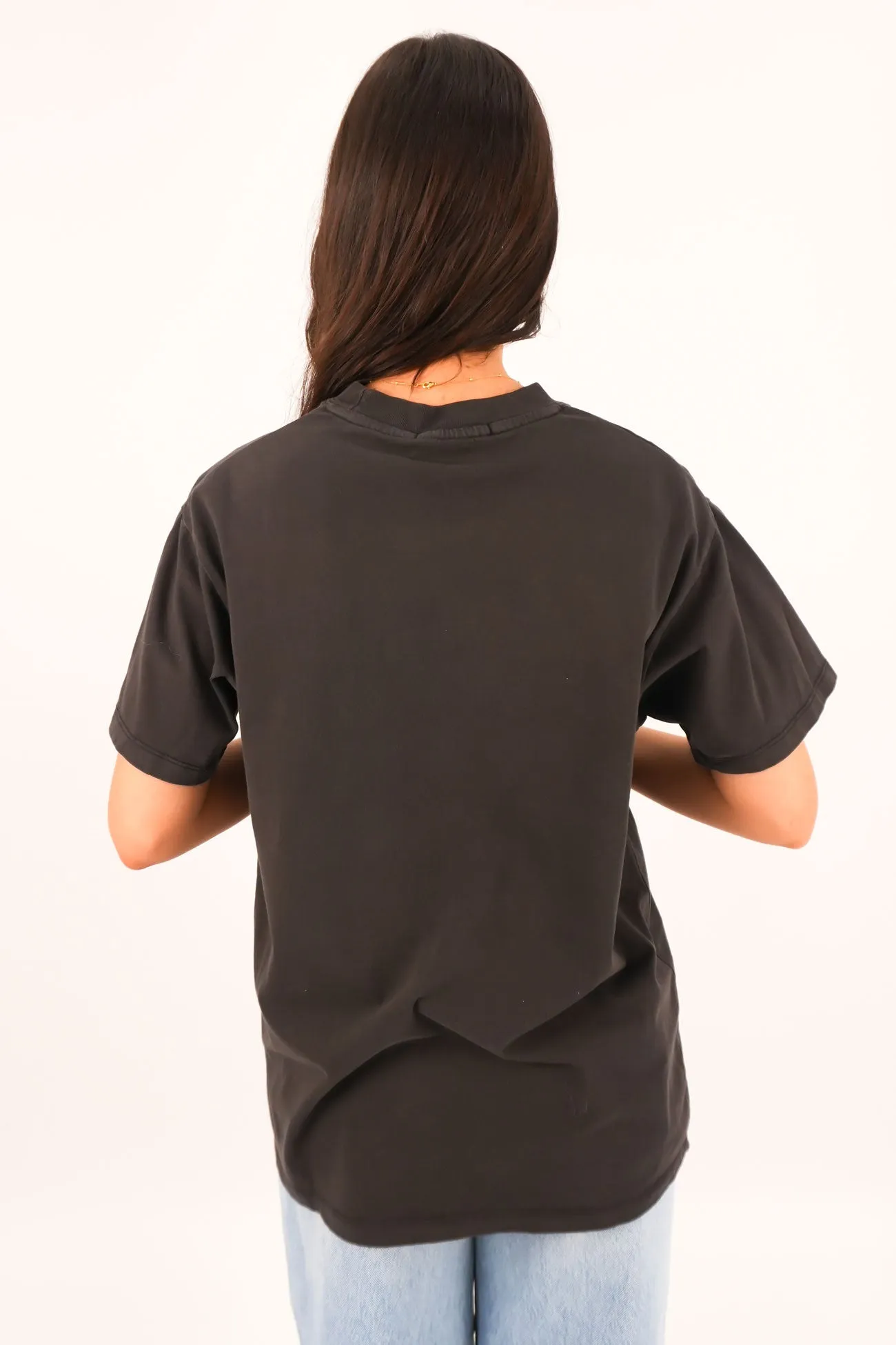 AAE Timeless Tee Washed Black No Shrink Fabric