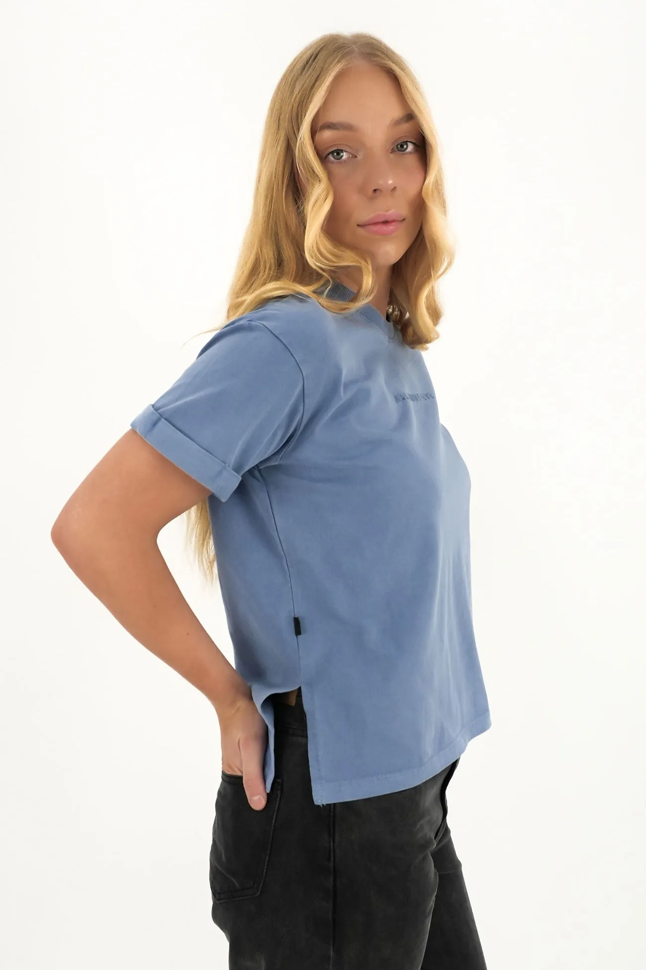 Fit for Everyone AAE Washed Tee Denim