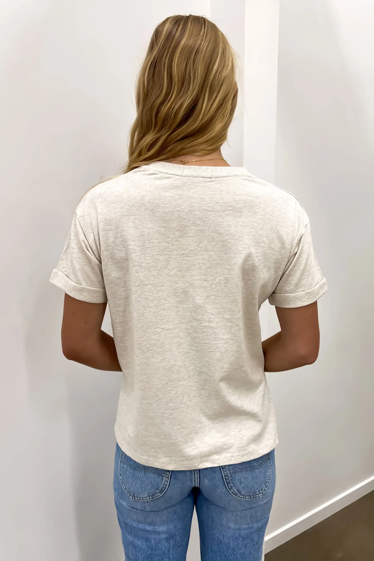 AAE Washed Tee Oat Comfy Essentials Wear