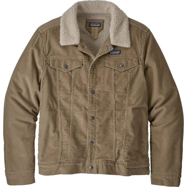 Breathable fabric Men's Pile Lined Trucker Jacket