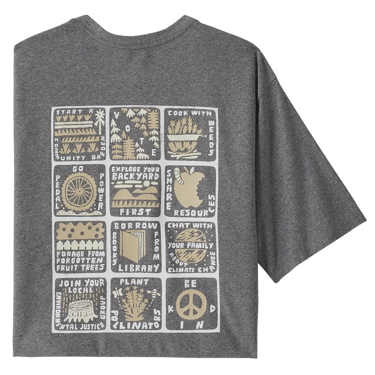 Men's How to Change Responsibili-Tee Travel convenience Fashionable Look