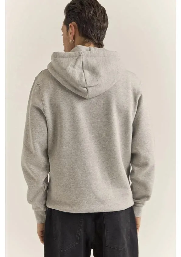 Hypoallergenic fabric Practical Cold Piece Brand Fleece Hood Grey Heather