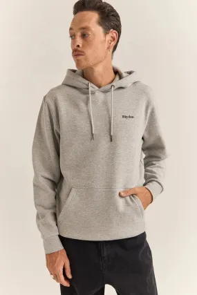 Brand Fleece Hood Grey Heather Day To Night Wear AllDay Comfort Design