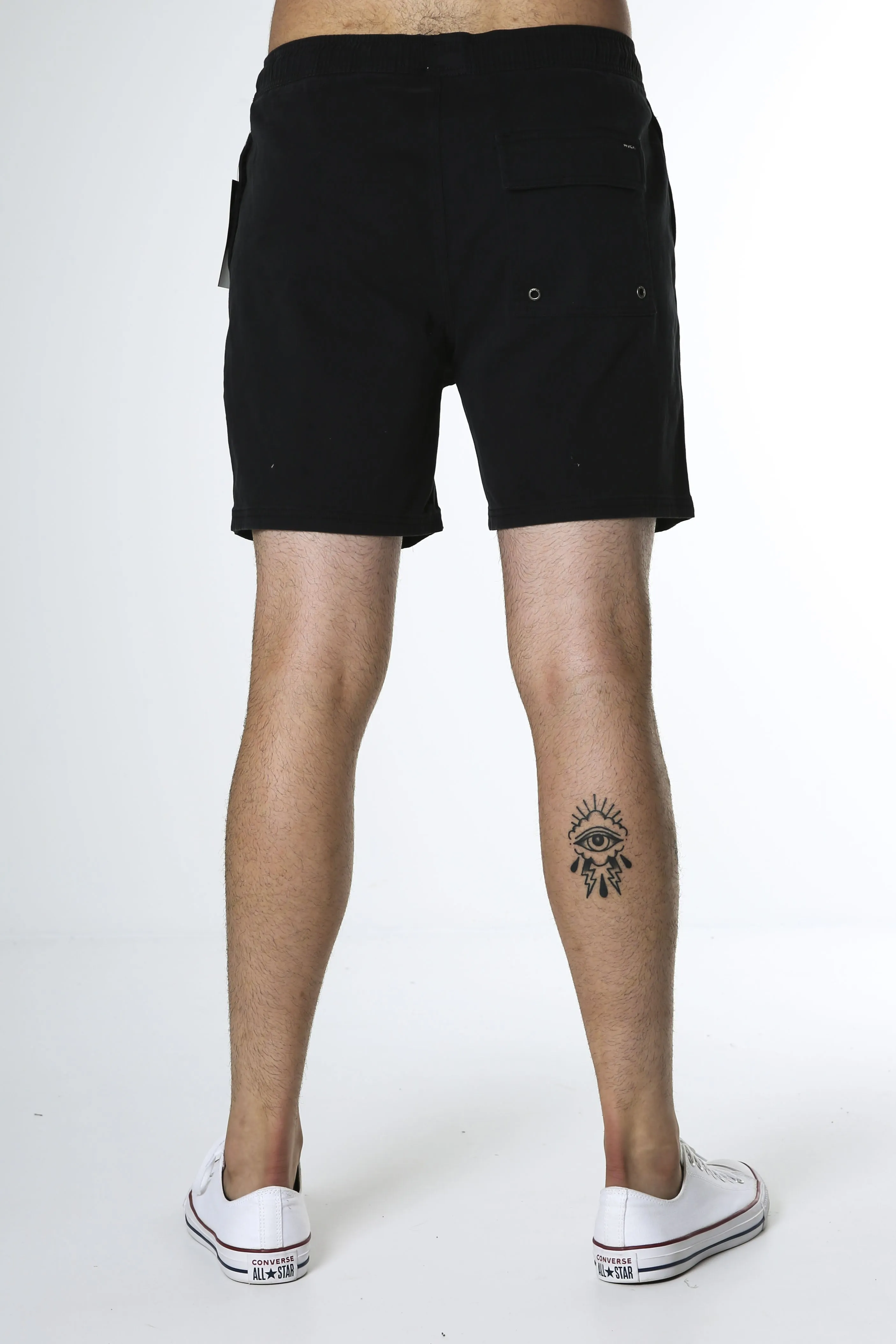 Antibacterial Escape Elastic Short Black