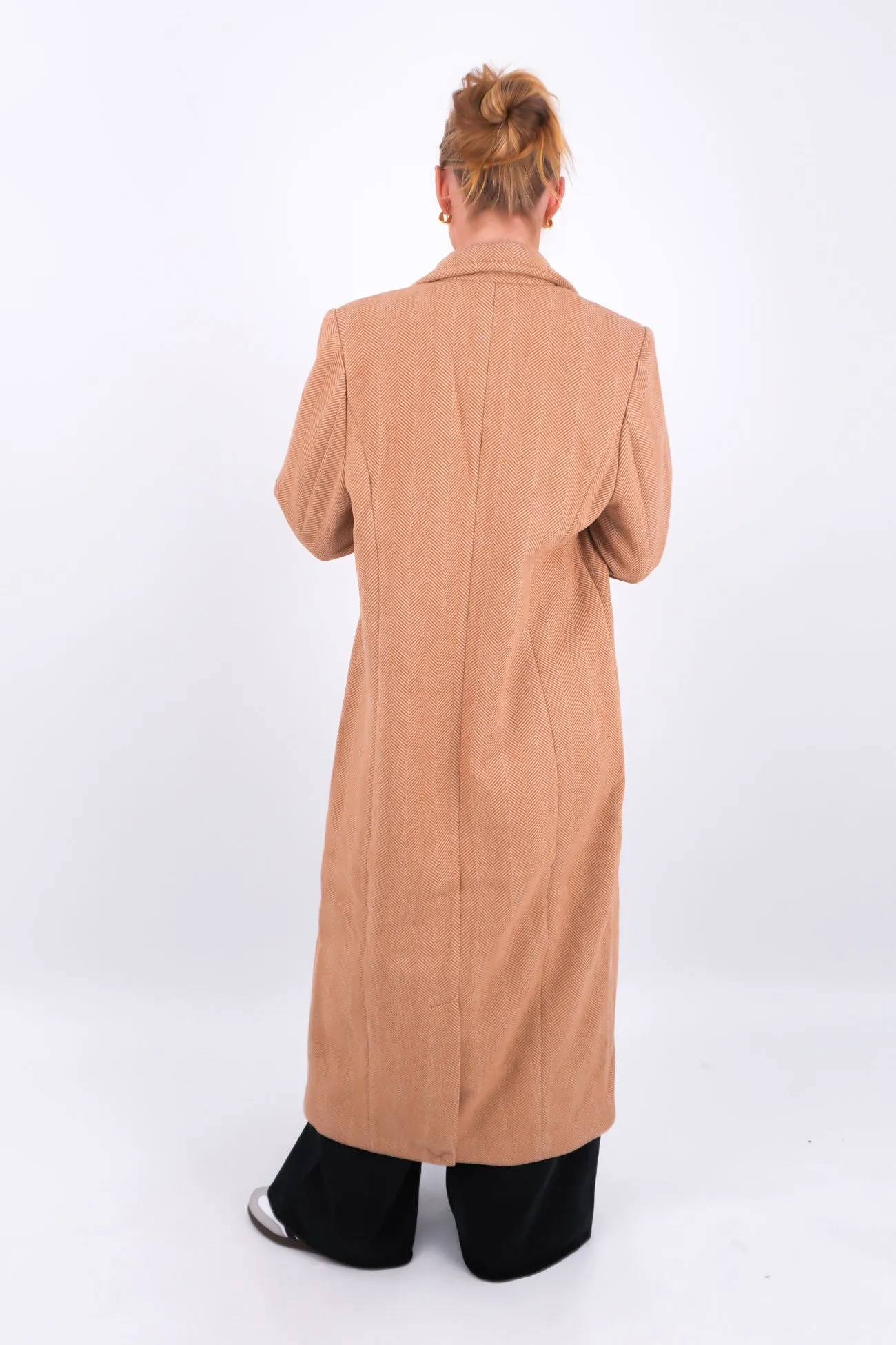 Foster Coat Tan Lightweight Lining Street Comfort Fit