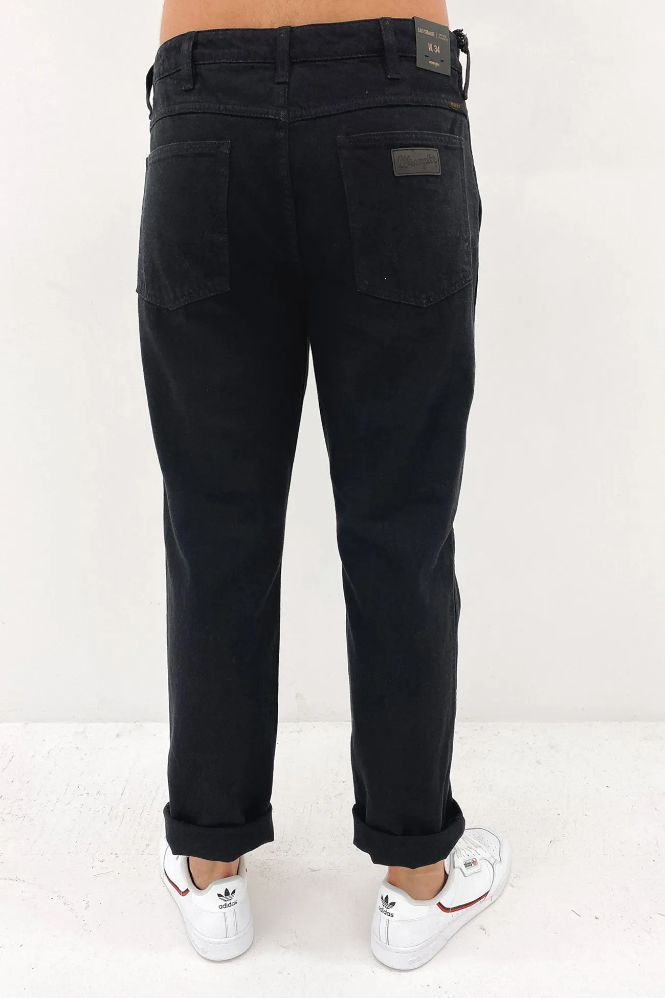 Unisex Fit Trendy Sunny Vibes Eazy Straight Jean Black Opal