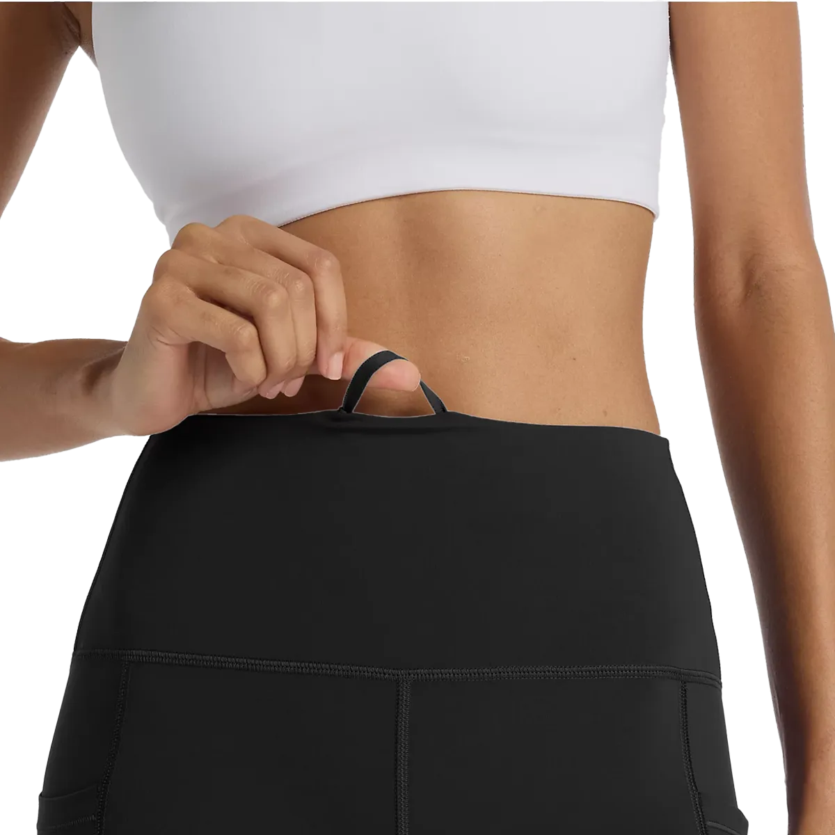Active Wear Design Women's NB Sleek Pocket High Rise Legging 27" Wrinkle Resistant Eco Shopper