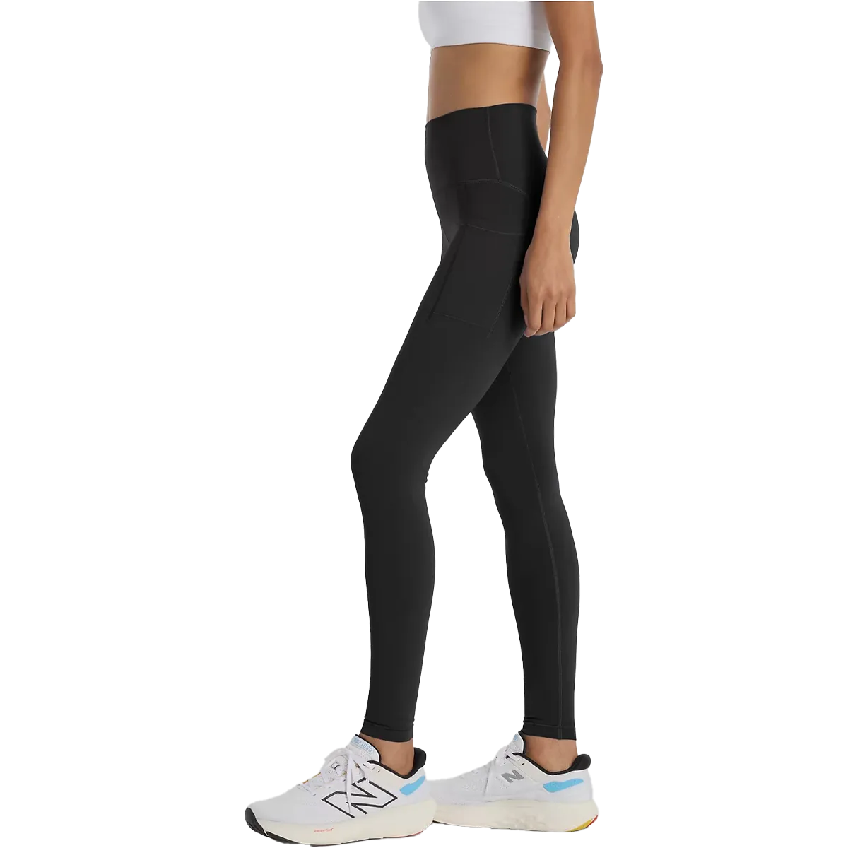 Home Ready Active Wear Design Women's NB Sleek Pocket High Rise Legging 27"