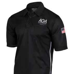 Arkansas AOA Baseball Umpire Shirt Gradient effect Round Collar
