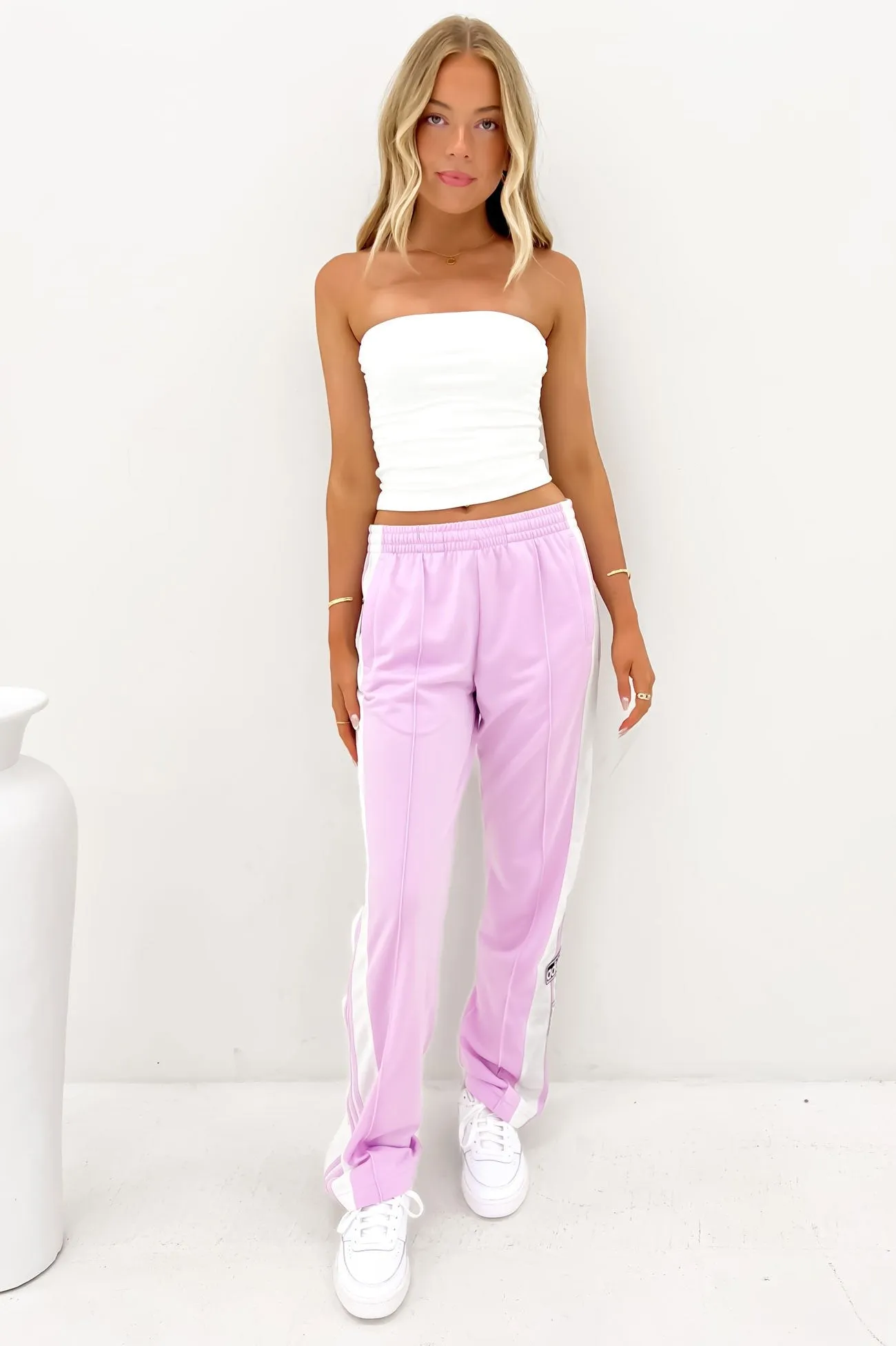 AdiBreak Pant Light Orchid Soft Structure DurableReinforcedMaterial