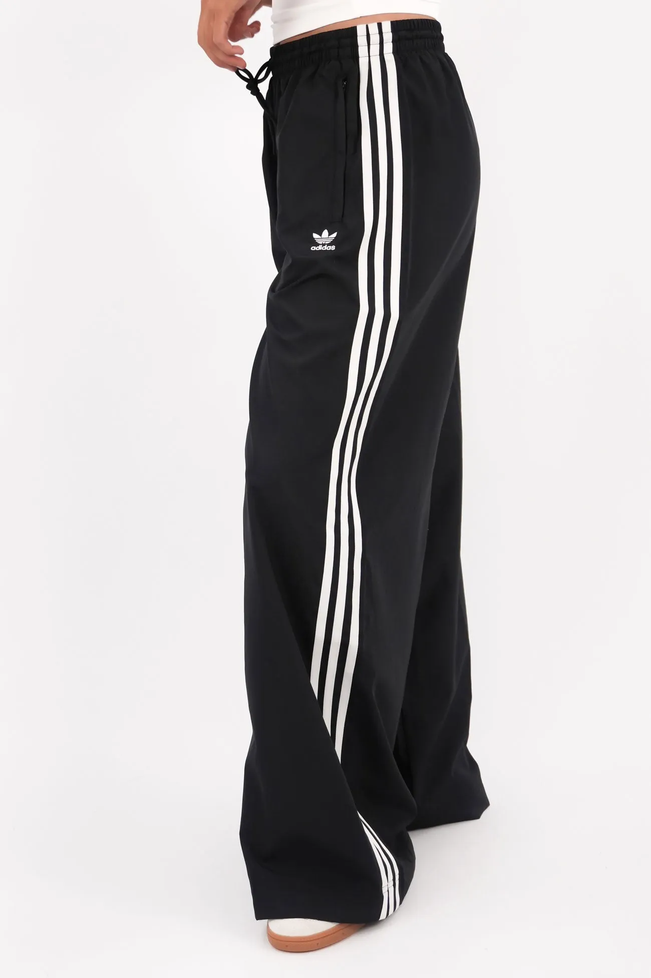 Adicolor Firebird Oversized Track Pant Black Active Comfort Wear Flattering Comfort Wear