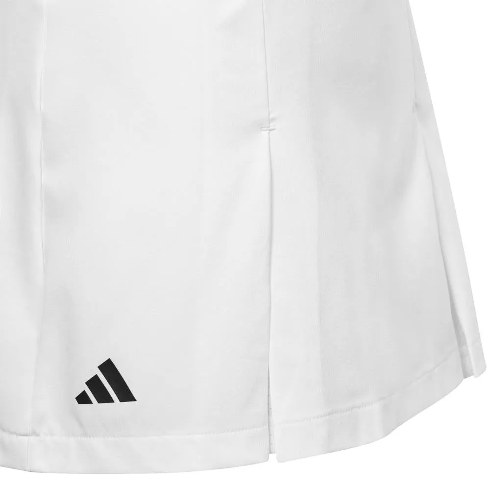 Sweatproof adidas Girls Club Skirt - White