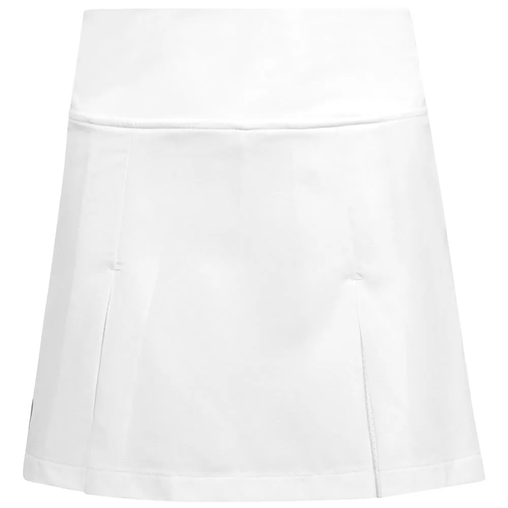 Relaxed three-quarter length adidas Girls Club Skirt - White