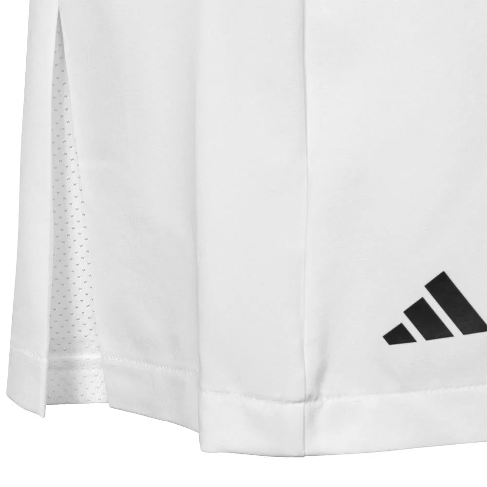 adidas Girls Club Skirt - White Thin fabric Easy - to - Clean