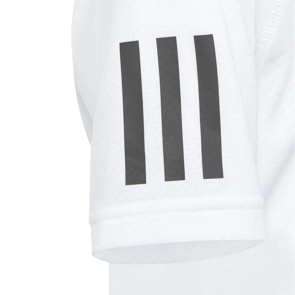 Welted adidas Girls Club Tee - White