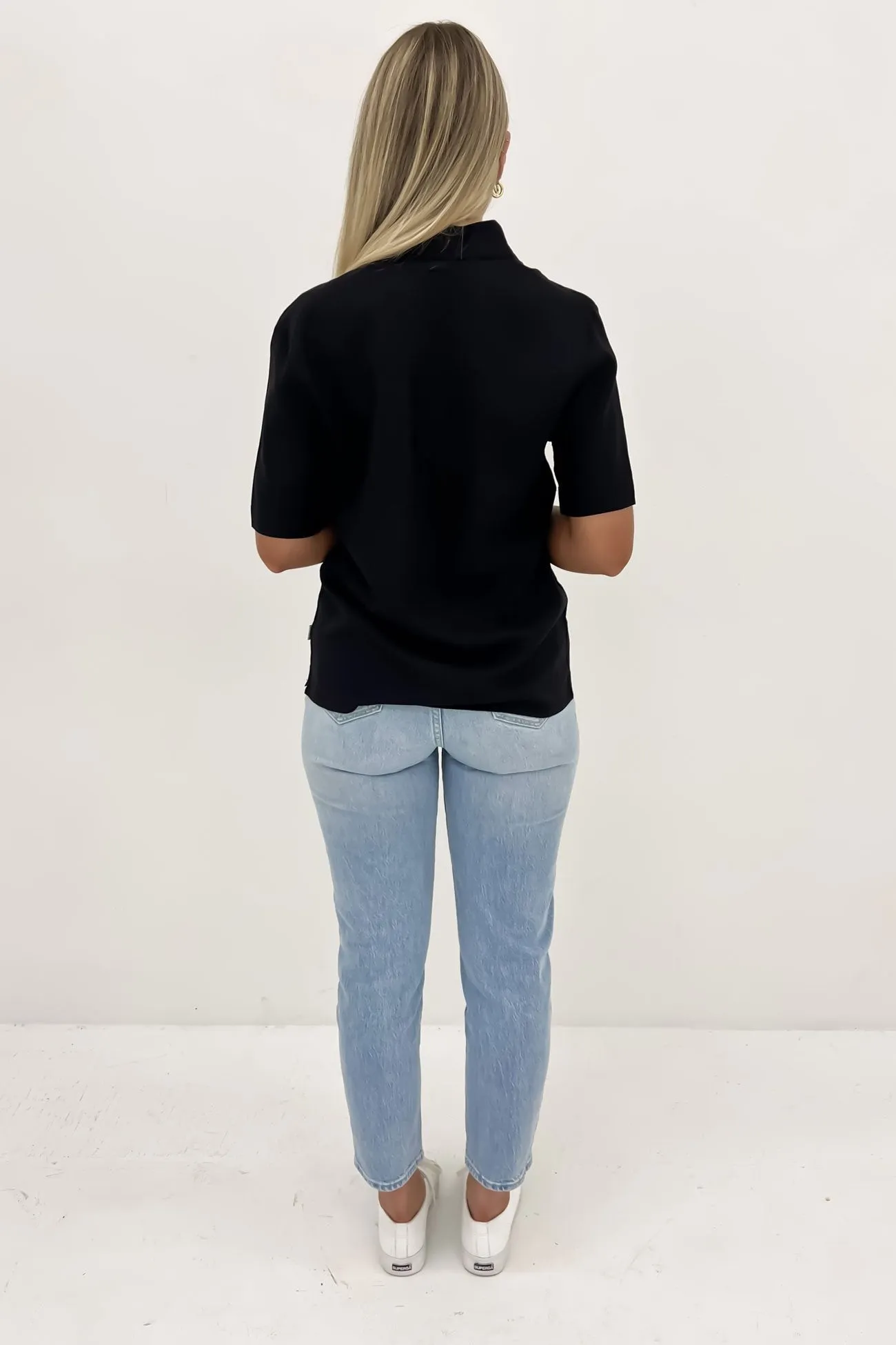 Reinforced Seams Winter Essentials Classic Lounge Shirt Black
