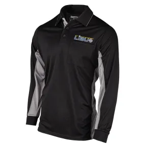 Trendsetting Geometric Shape LIBUO Logo MLB Replica Long Sleeve Umpire Shirt