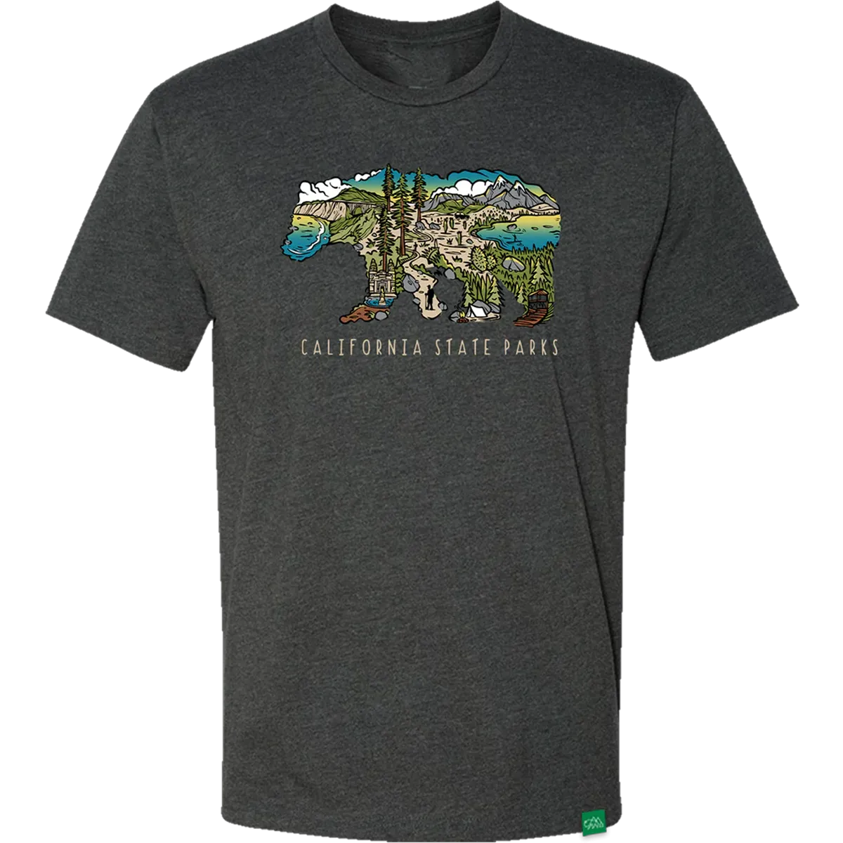 CollapsibleFrame Recycled Polyester Blend Men's California State Parks Bear