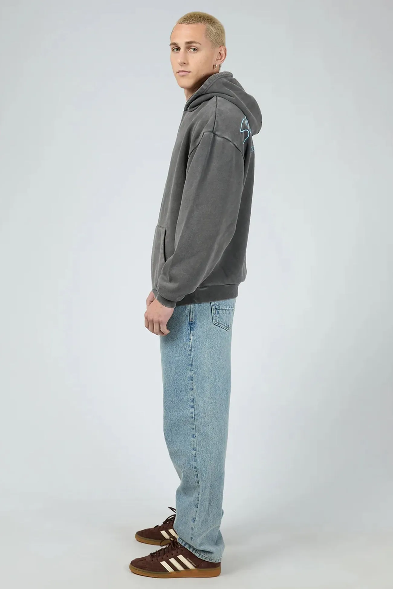 Comfort Fit Water Repellent Fabric All Rounder Hoodie Coal