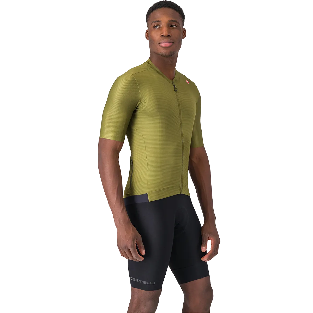 Preppy look Men's Espresso Bibshort