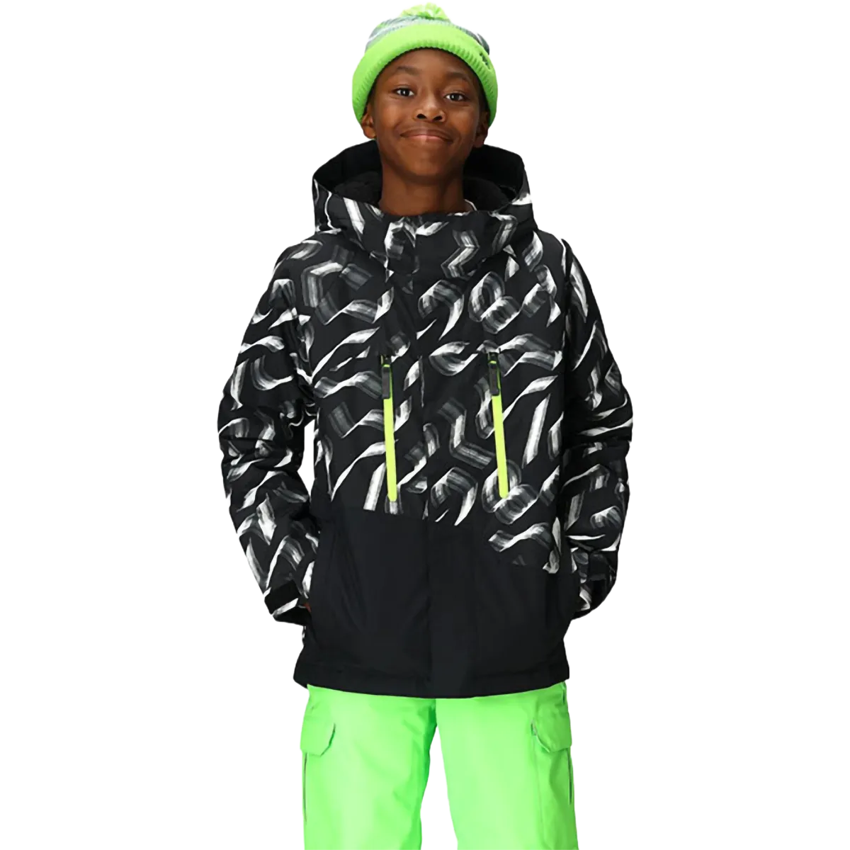Noise Free Zipper Weather Adaptive Ventilation Youth Geo Insulated Jacket