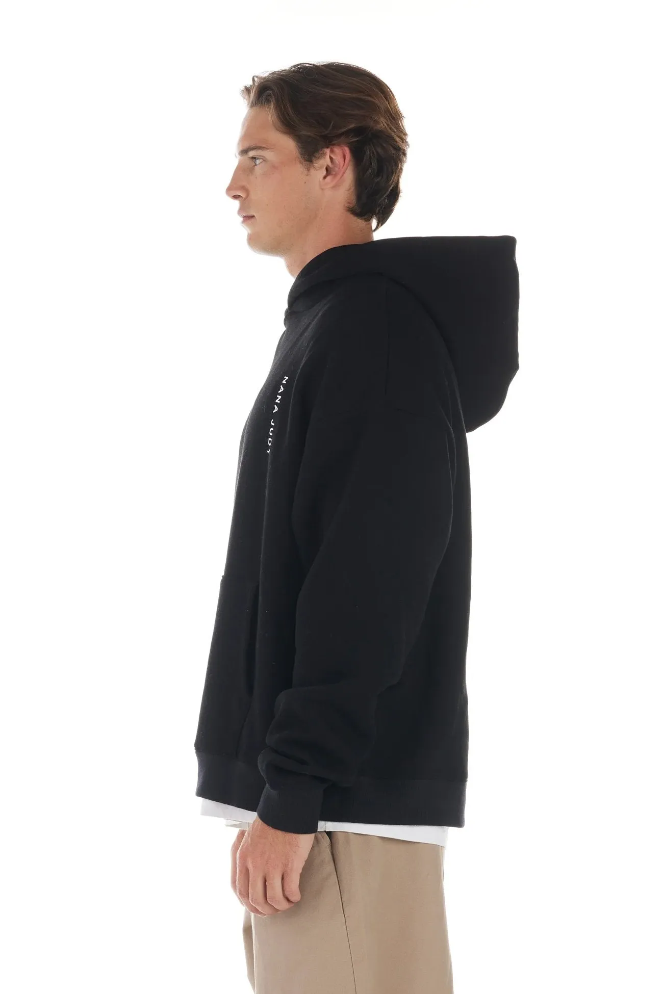 Airlie Hood Black Thermal Core Technology Layered Collar