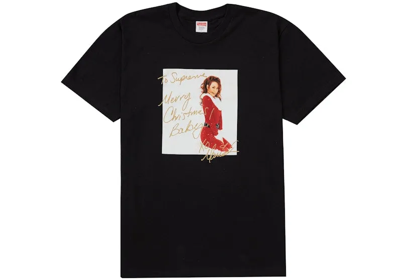 Matte Long Sleeve Supreme Mariah Carey Tee Black
