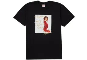 Shrink resistant Lustrous Appearance Supreme Mariah Carey Tee Black