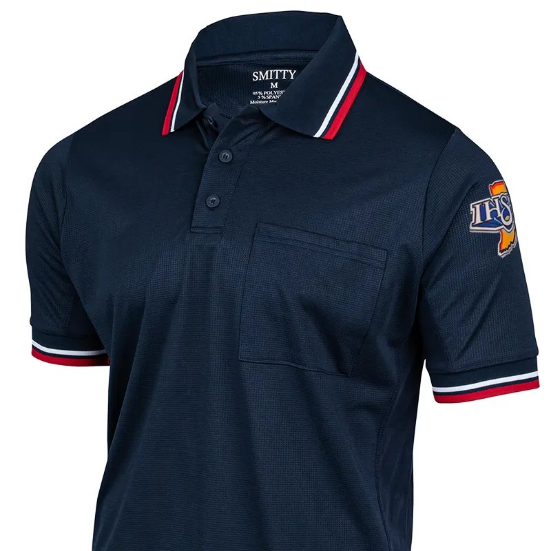 Multipocket Style Bold Print Indiana Logo Dye Sublimated Umpire Shirts