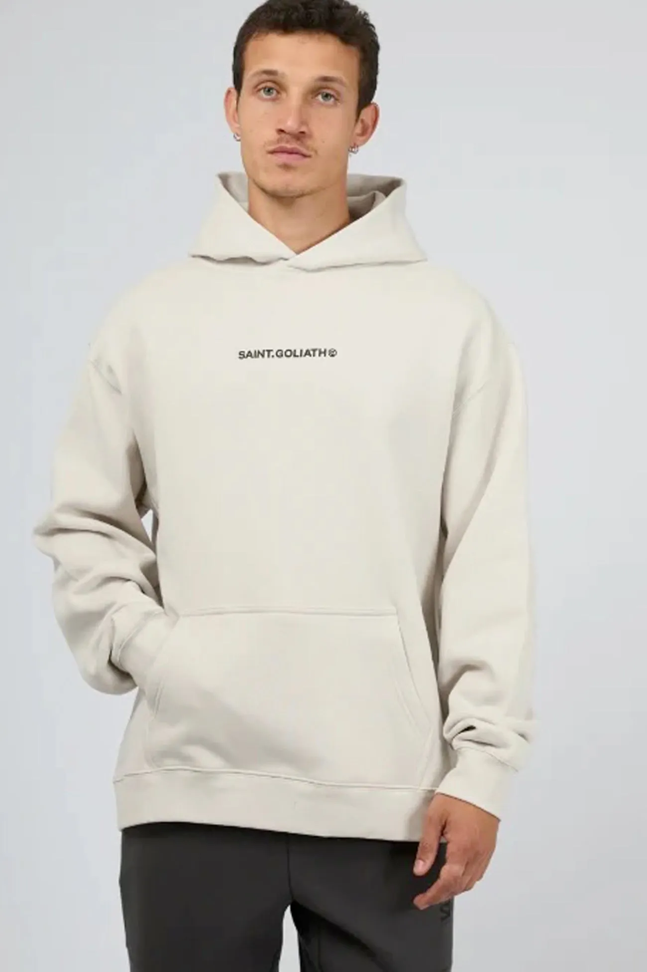 ElasticCuffs Abrasion Proof Edging ID Hoodie Bone