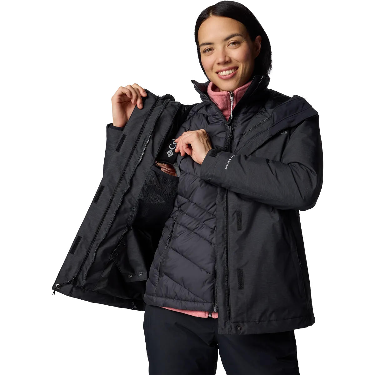 Women's Whirlibird V Interchange Jacket Cross Ventilation Panels