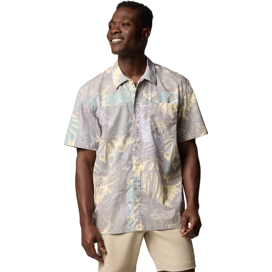 High Visibility Trim High Neck Design Men's Trollers Best Short Sleeve Shirt