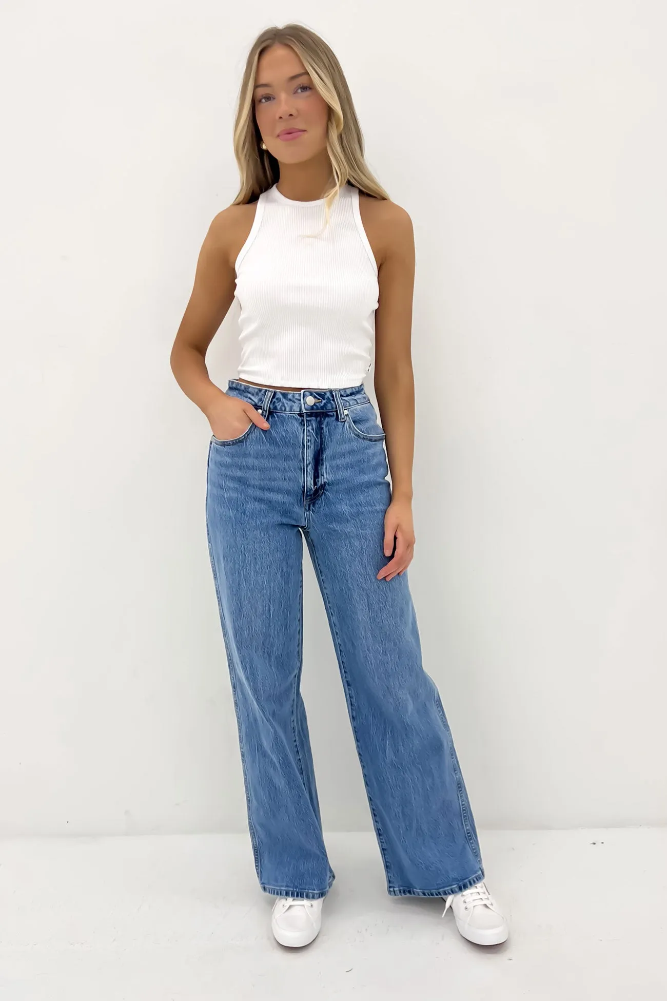 Hi Bells Jean Bellwood Indigo Modern Minimalist Creative Look