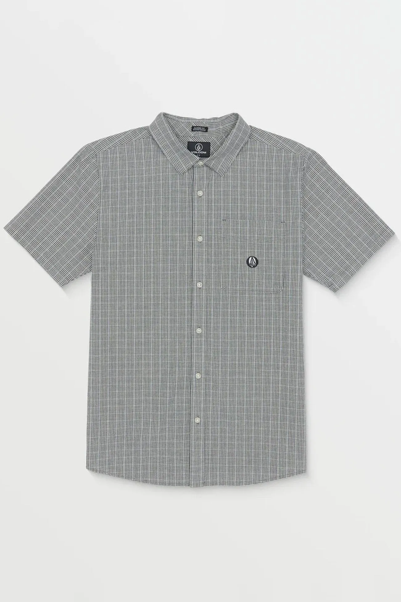 Lonsdale Short Sleeve Shirt Egg White No Bulk Layering System Geometric Print