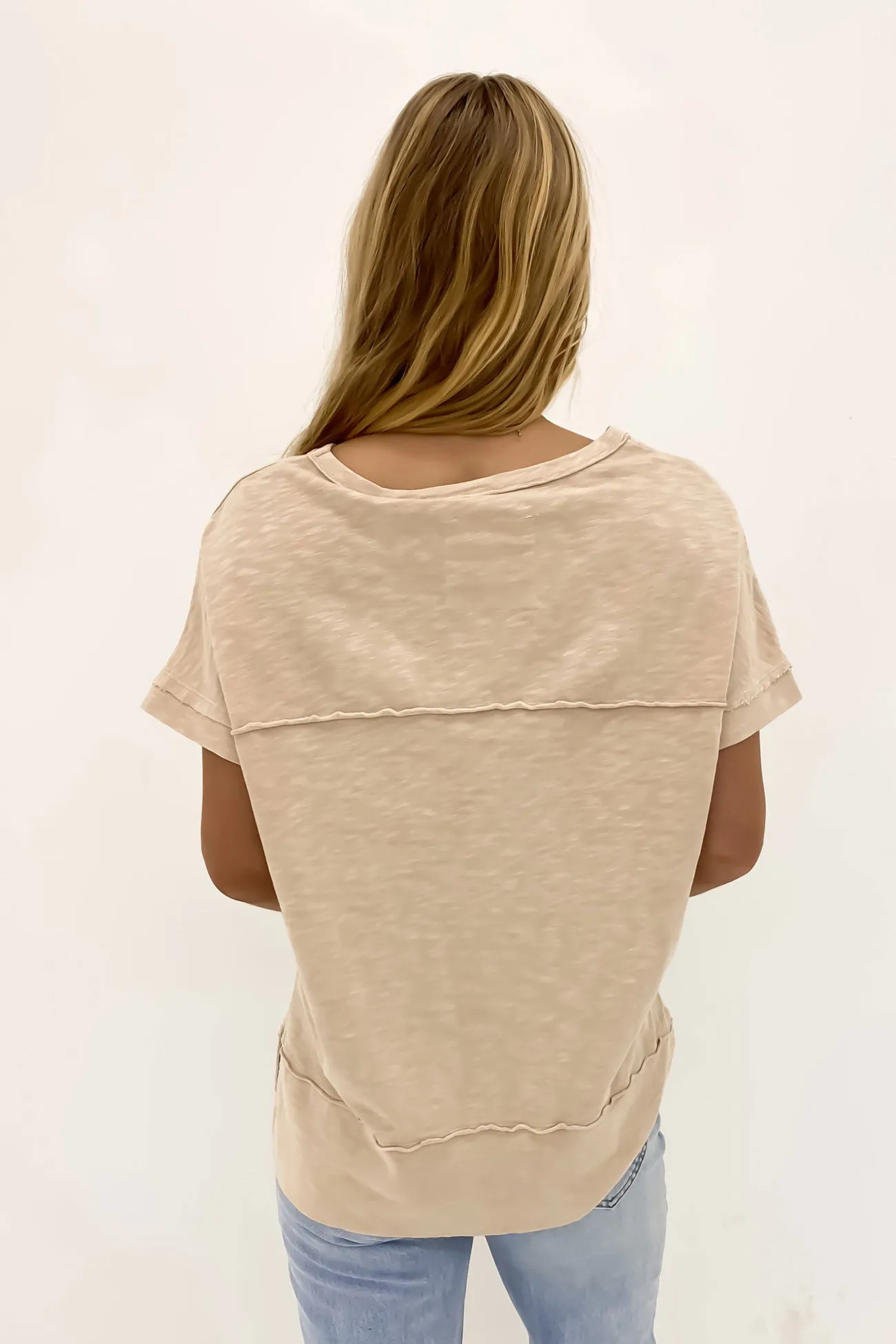 Versatile Top Allison Tee Oat