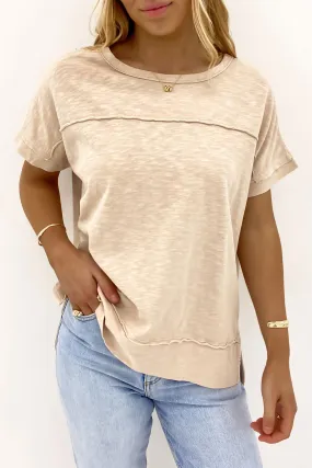 Allison Tee Oat WrinkleResistant
