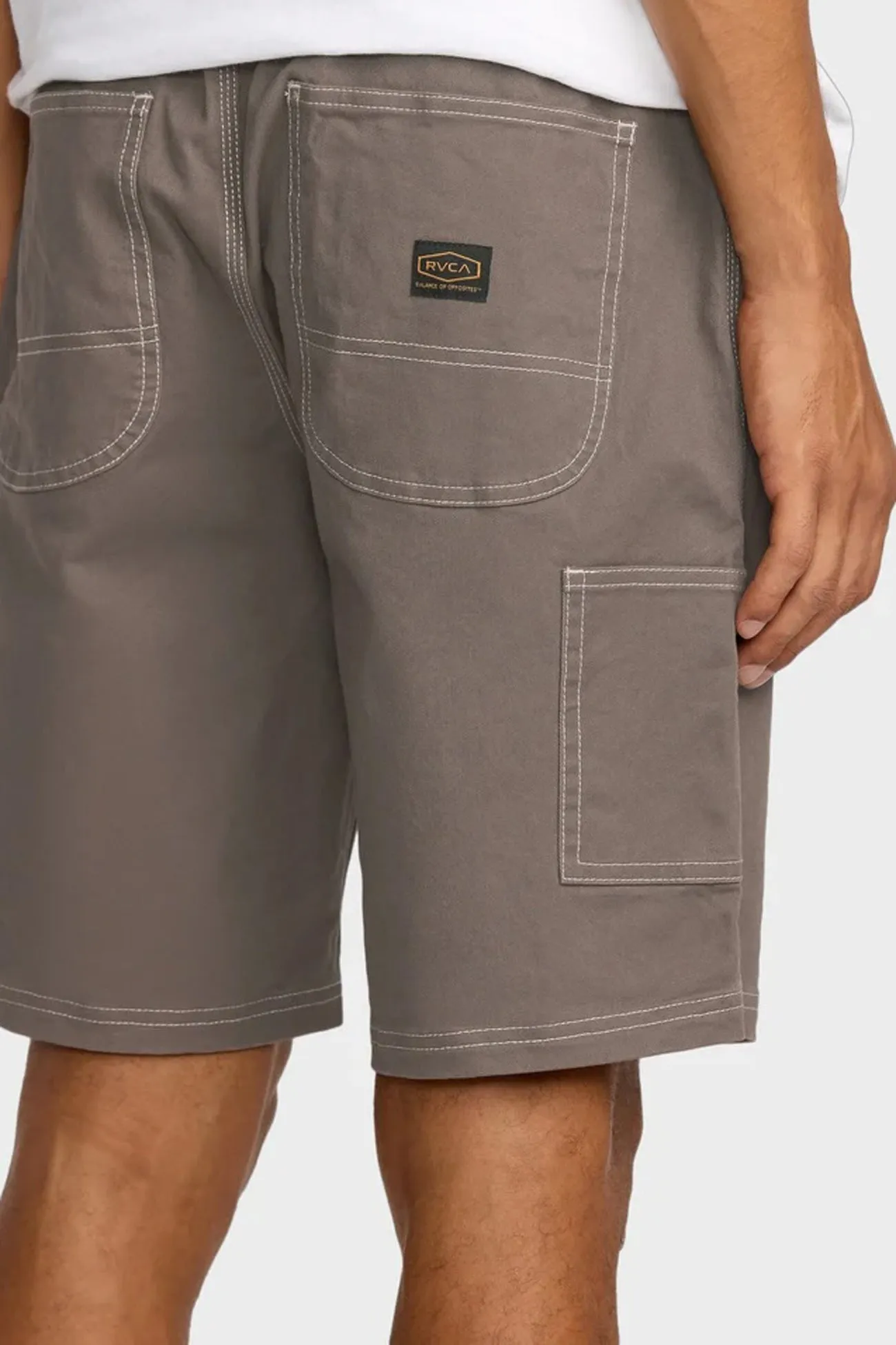 Americana Carpenter Short 20 Mushroom Versatile Layering Capability Semi-formal