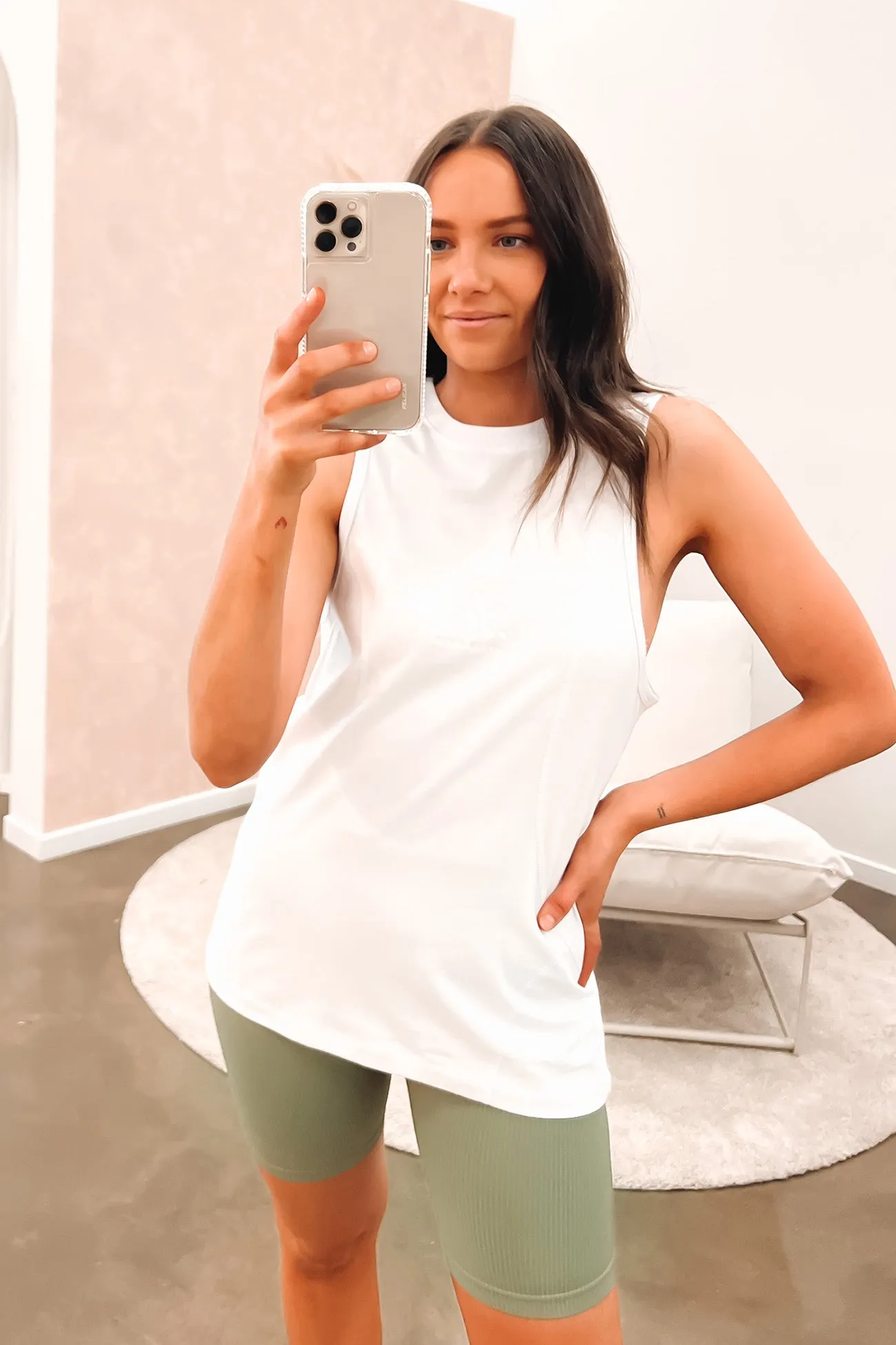 Anderson Tank White Quick Access Pockets Next - generation