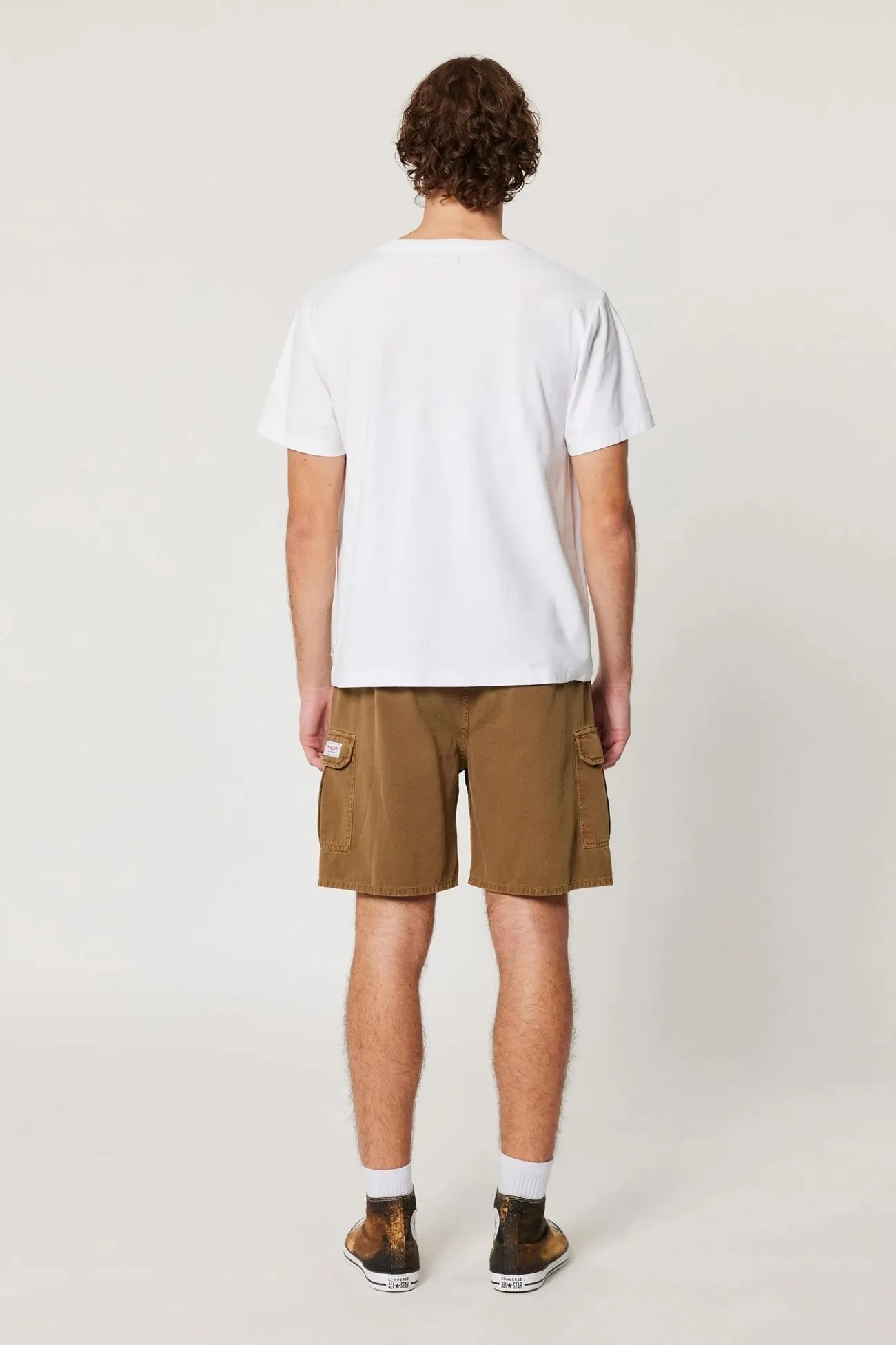 Angus Classic Tee White Sporty Design Fashion Outfit