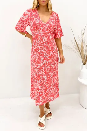 Ankara Dress Floral Print Everyday Layers