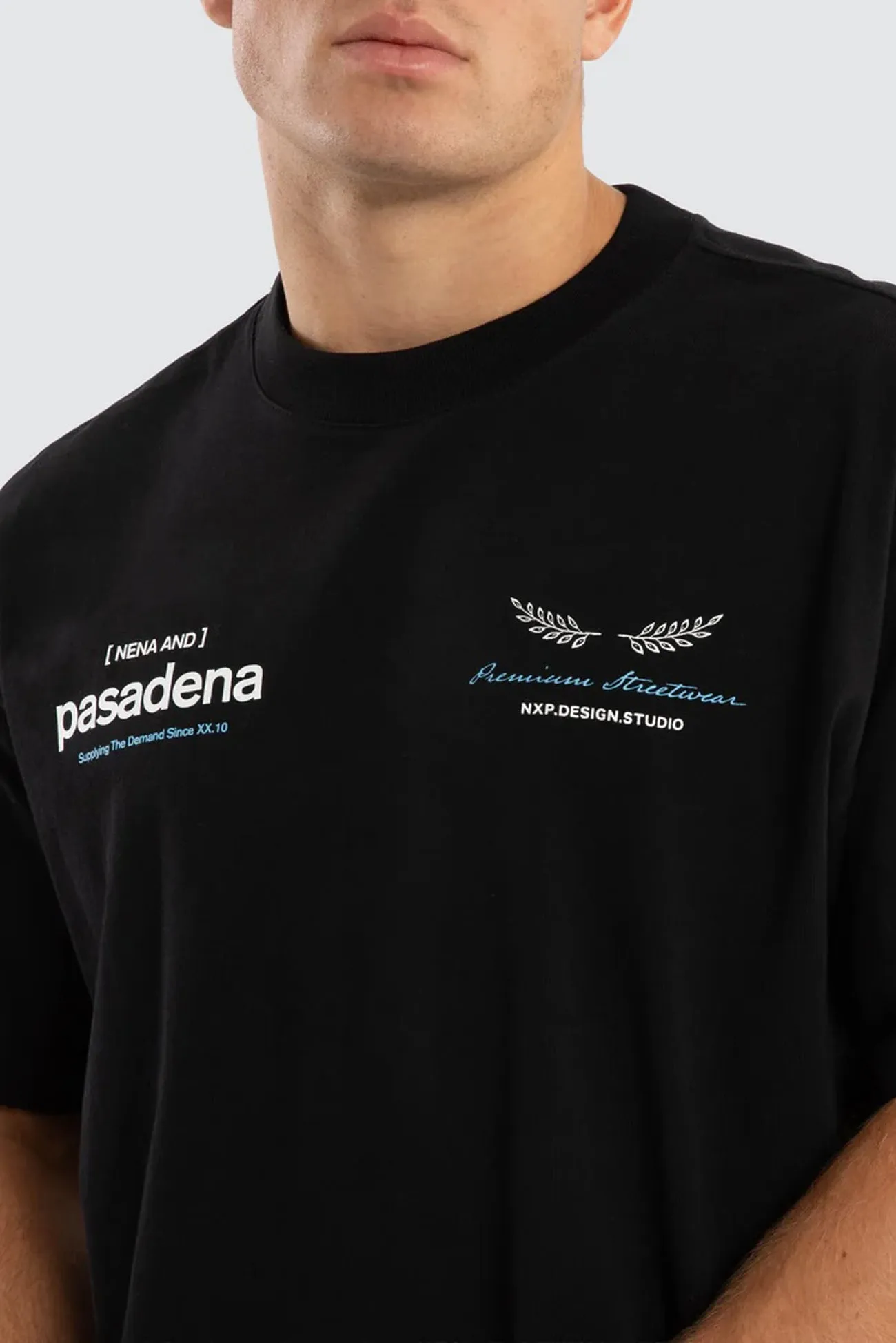 Microfiber Blend Minimalistic Wear Anomaly Raptor Tee Jet Black